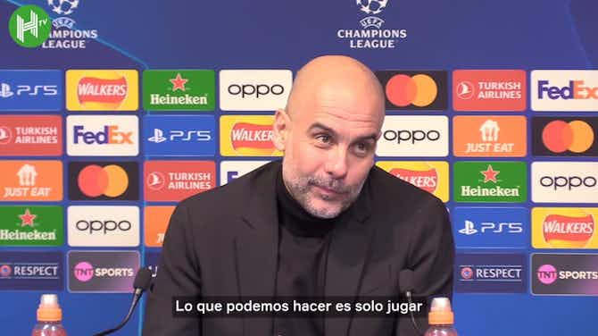 Image d'aperçu pour Guardiola: 'No sé qué más podemos hacer, en otro deporte hubiéramos ganado'