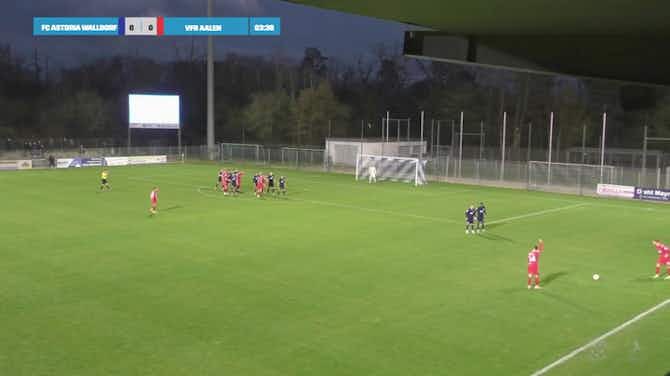 Vorschaubild für Regionalliga Südwest: FC-Astoria Walldorf 1-1 VfR Aalen 