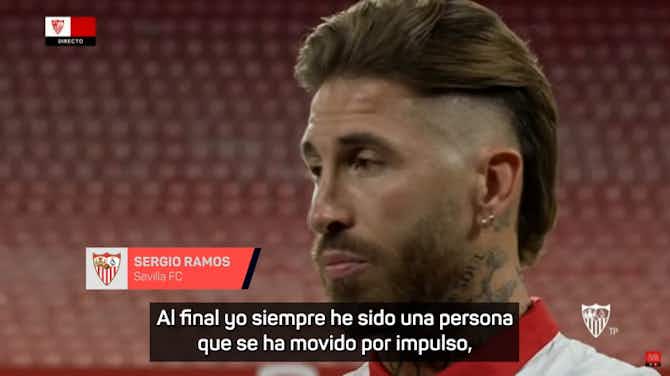 Imagen de vista previa para Sergio Ramos, sobre su vuelta a Sevilla: "Me lo pedía el corazón"