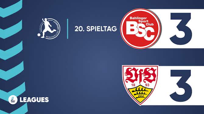 Vorschaubild für Regionalliga Südwest - Bahlinger SC 3:3 Stuttgart II