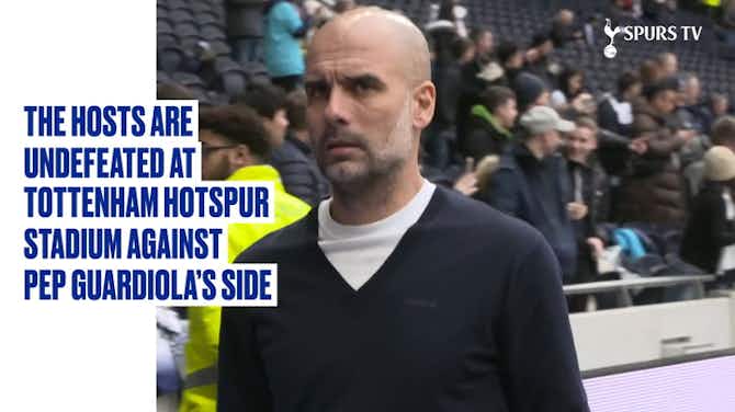 Preview image for Spurs' impressive home record vs Man City