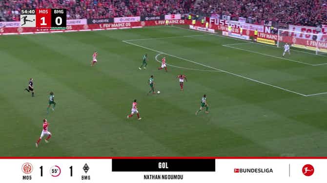 Preview image for Mainz - Borussia M’Gladbach 1 - 1 | GOL - Nathan Ngoumou