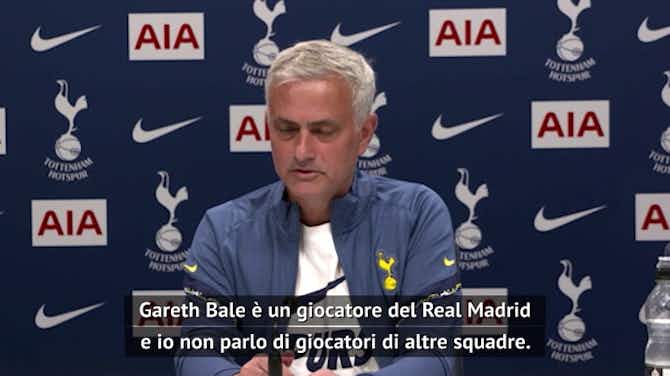 Anteprima immagine per Mourinho e l'interrogatorio su Bale: "Meglio non parlare"