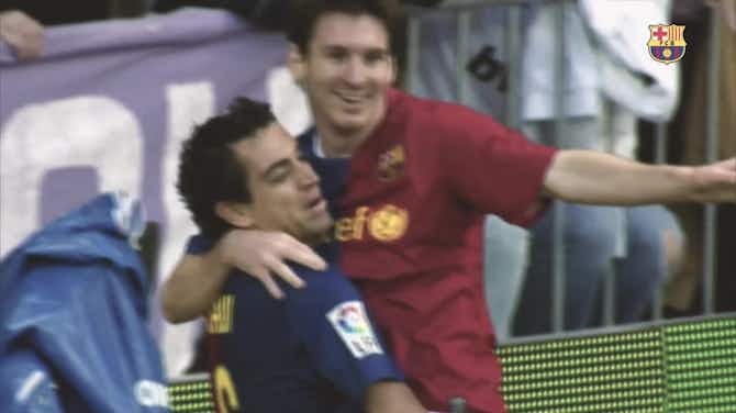 Anteprima immagine per Messi e Xavi, che giocate