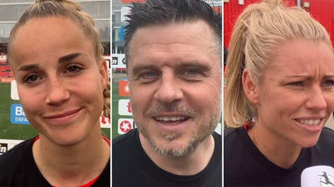 Vorschaubild für Bayern-Frauen sind deutscher Meister und wollen mehr - Gwinn "sehr glücklich", Trainer Straus blickt voraus