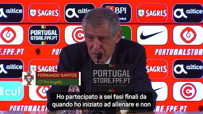 Anteprima immagine per  Santos porta il Portogallo in Qatar: "Abbiamo grosse aspettative"