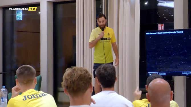 Preview image for Brereton Diaz wows Villarreal team-mates with initiation song