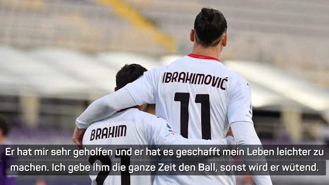 Vorschaubild für Brahim: "Zlatan ist wie ein Vater für mich"
