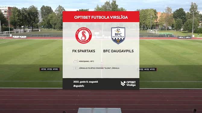 Image d'aperçu pour Latvian Virsliga: Spartaks Jūrmala 2-1 BFC Daugavpils