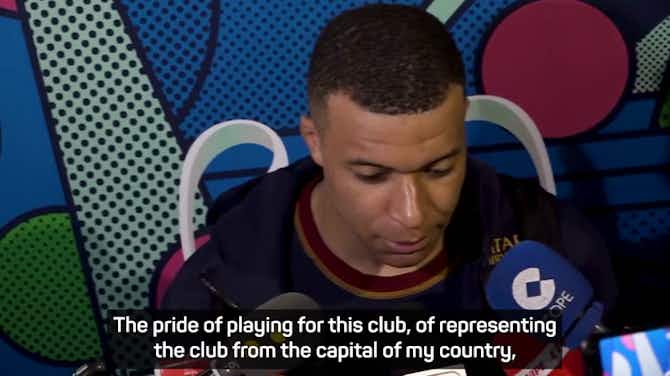 Preview image for 'It's for the fans' - Mbappé reacts to PSG's win over Barcelona