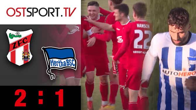 Vorschaubild für Regionalliga Nordost: Meuselwitz 2-1 Hertha Berlin II