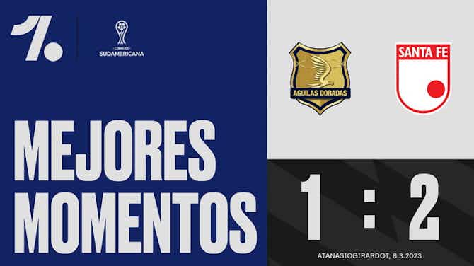 Imagen de vista previa para Mejores momentos: Águilas Doradas x Independiente Santa Fe (CONMEBOL Sudamericana)