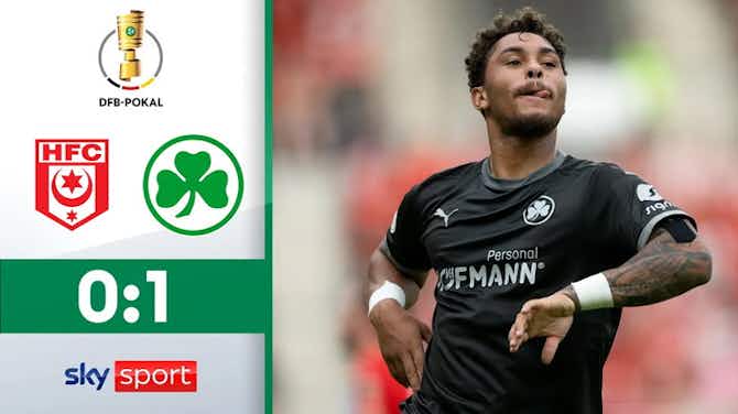 Vorschaubild für Hallescher FC - Greuther Fürth | Highlights - 1. Runde | DFB Pokal 2023/24
