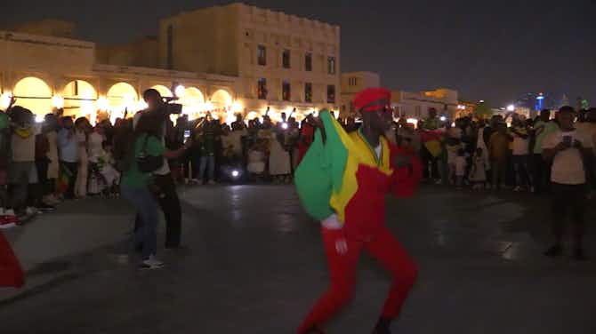 Preview image for Senegal fans in fine voice ahead of Qatar clash