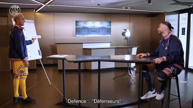 Vorschaubild für Navas teaches French to Sergio Ramos