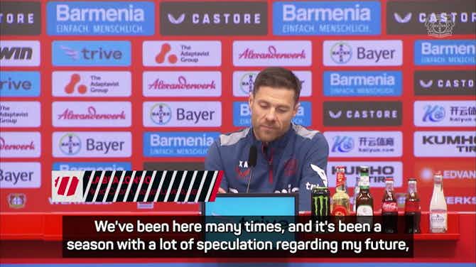 Vorschaubild für 'My job is not over here' - Alonso confirms he is staying at Leverkusen next season