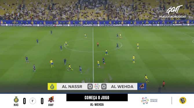 Preview image for Al-Nassr - Al-Wehda 0 - 0 | COMEÇA O JOGO