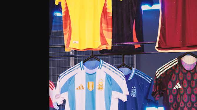 Image d'aperçu pour Tous les maillots Adidas de la Copa America 2024
