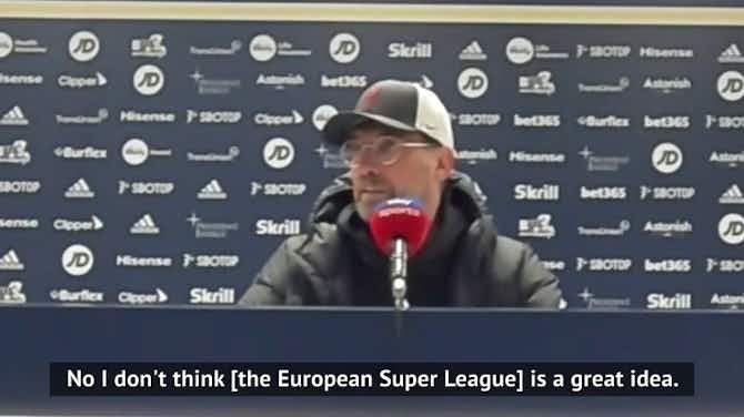 Preview image for Managers have their say on the European Super League