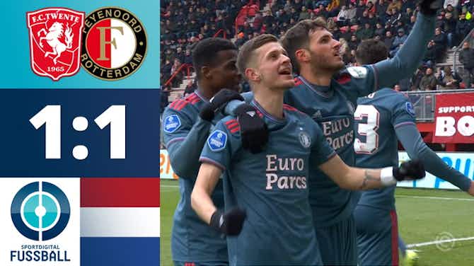 Vorschaubild für Hitziges Spitzenduell endet mit Punkteteilung! | FC Twente Enschede - Feyenoord Rotterdam