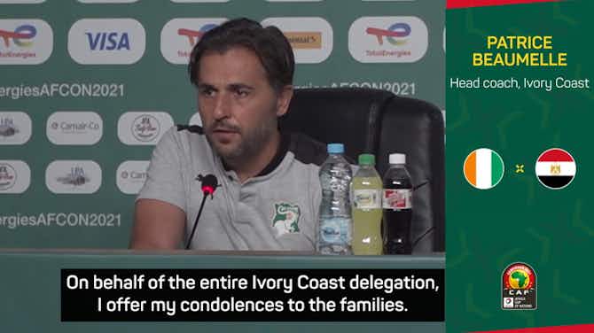 Preview image for Ivory Coast coach offers condolences to stadium crush victims