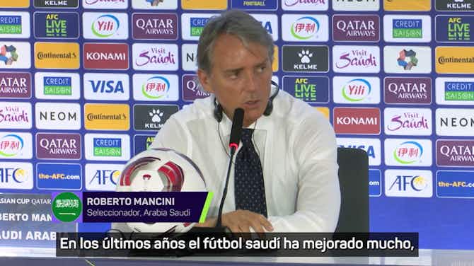 Imagen de vista previa para Mancini: "El fútbol saudí necesita tiempo para poder compararse al europeo"