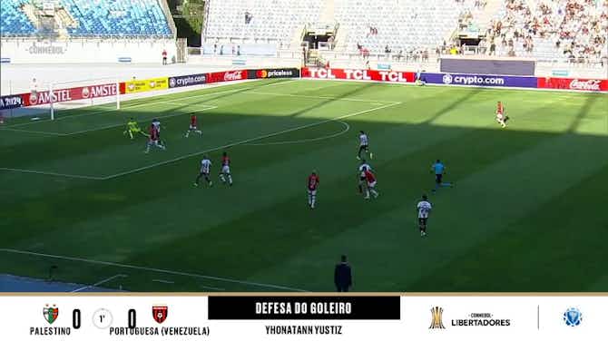 Vorschaubild für Palestino - Portuguesa (Venezuela) 0 - 0 | DEFESA DO GOLEIRO - Yhonatann Yustiz