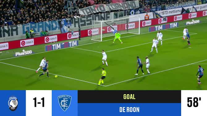 Preview image for Atalanta - Empoli 1 - 1 | Goal - Marten de Roon