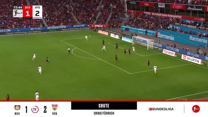 Anteprima immagine per Bayer Leverkusen - Stuttgart 1 - 2 | CHUTE - Chris Führich