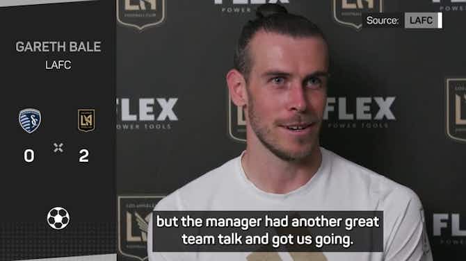 Preview image for 'It is nice to get off the mark' - Bale scores first LAFC goal