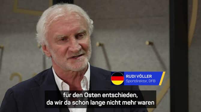 Vorschaubild für Völler: "Bewusst für Thüringen entschieden"