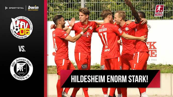 Vorschaubild für Sieg gegen DFB-Pokalteilnehmer! | VfV Borussia Hildesheim - BSV Rehden | Regionalliga Nord