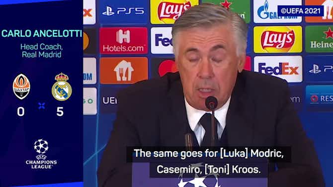 Preview image for Ancelotti praises Benzema for increased leadership skills