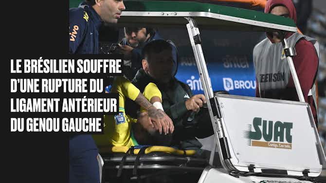 Image d'aperçu pour Le terrible historique récent de Neymar avec les blessures