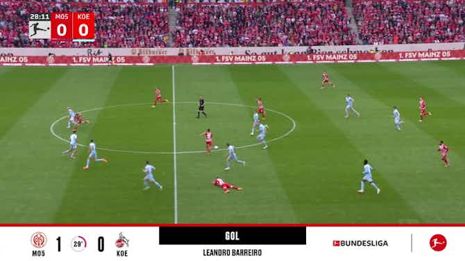 Vorschaubild für Mainz - Colônia 1 - 0 | GOL - Leandro Barreiro