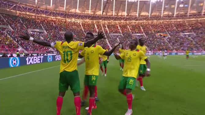 Vorschaubild für Sensationelles Hackentor nach nächstem Aboubakar-Treffer | Highlights: Kap Verde - Kamerun 1:1