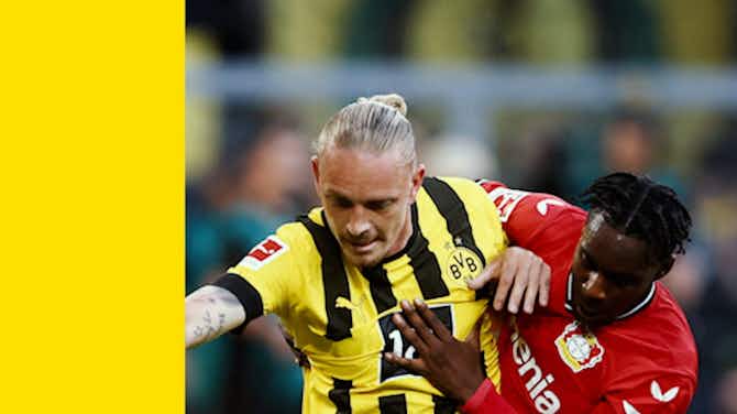 Vorschaubild für Spitzenspiel am Sonntag: Dortmund trifft auf Alonsos Leverkusen