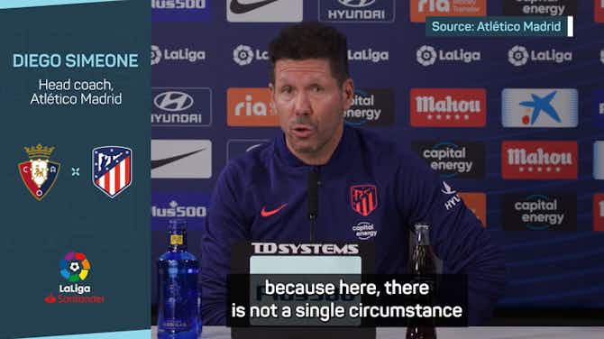 Preview image for Simeone has 'absolute belief' in his Atléti players