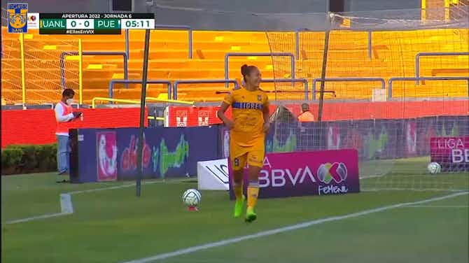 Imagen de vista previa para El hat-trick de Stephany Mayor contra Puebla Femenil