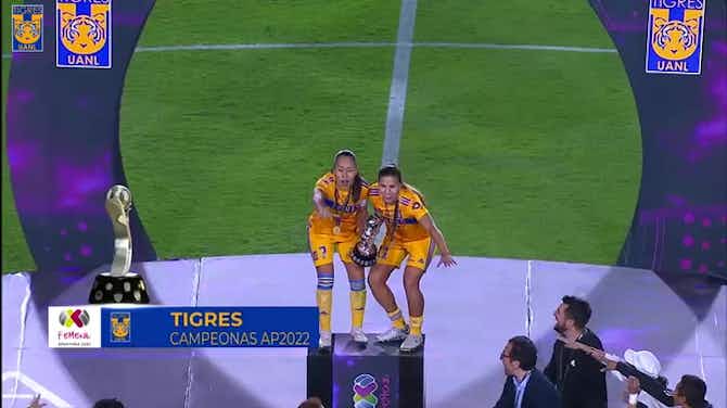 Preview image for Tigres Women lift 2022 Apertura trophy