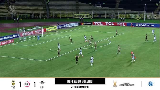 Preview image for Deportivo Táchira - Libertad 1 - 1 | DEFESA DO GOLEIRO - Jesús Camargo