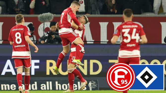 Vorschaubild für Zweite Pleite: Baumgart verliert mit dem HSV in Düsseldorf