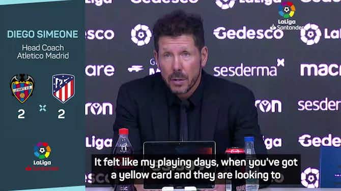 Preview image for Simeone sent off as Atletico held by struggling Levante
