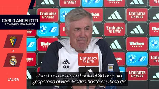 Imagen de vista previa para  Ancelotti: "¿Esperar al Madrid hasta el último día? Claro que sí"