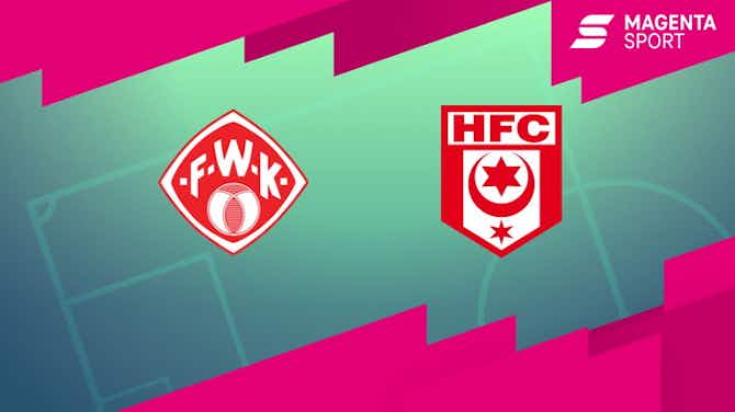 Vorschaubild für FC Würzburger Kickers - Hallescher FC (Highlights)