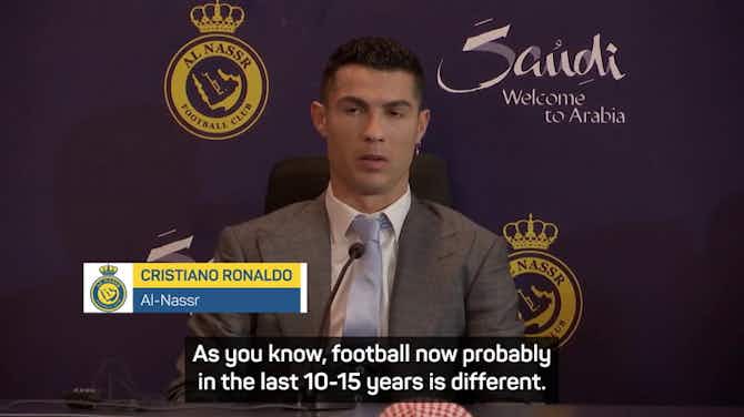 Preview image for South Africa or Saudi Arabia? - Ronaldo's presentation mix-up