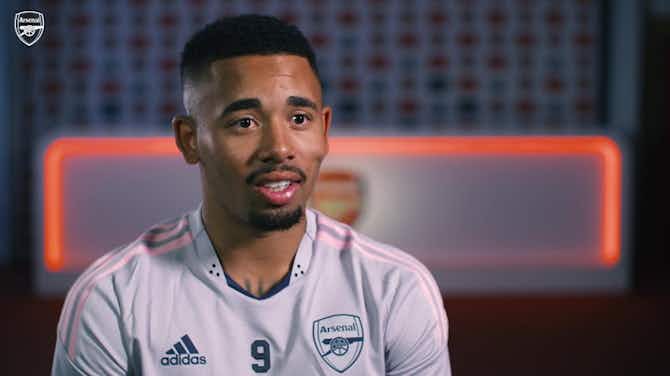 Anteprima immagine per La prima intervista di Gabriel Jesus all'Arsenal