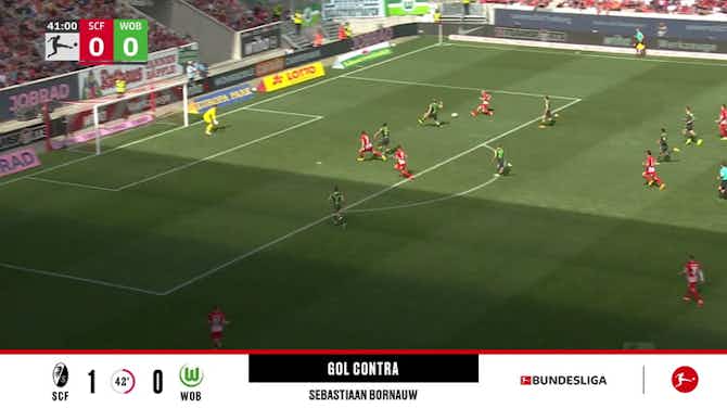 Imagem de visualização para Freiburg - Wolfsburg 1 - 0 | GOL CONTRA - Sebastiaan Bornauw