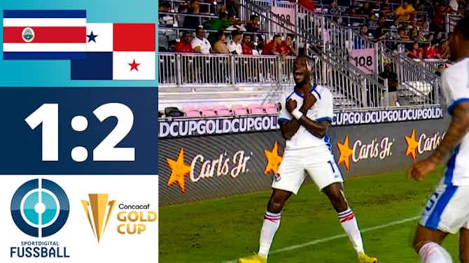Vorschaubild für Trotz spätem Anschlusstreffer - Panama startet mit Sieg in den Gold Cup! | Costa Rica - Panama