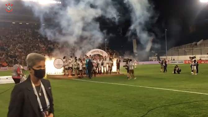 Pratinjau gambar untuk Corinthians Women crowned 2021 Libertadores champions